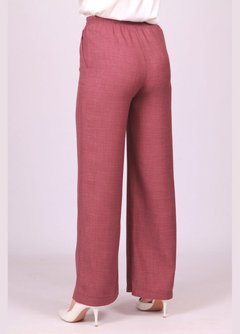 Брюки прямые женские 014 меланж лен коричневые Актуаль (341136234)