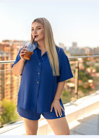 Костюм женский шорты и рубашка Fashion Girl Costa (344465763)