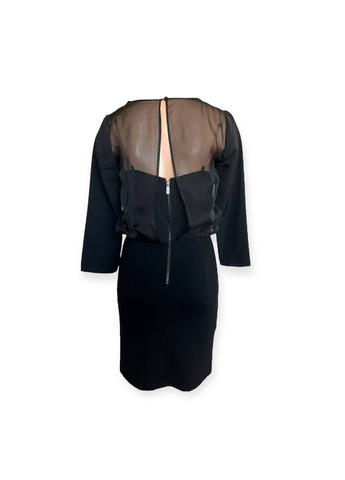 Чорна повсякденний сукня чорний Silvian Heach однотонна