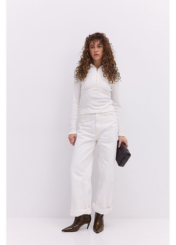 Женская бежевая водолазка с воротником на молнии Arjen (364967582)