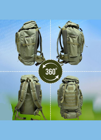 Тактичний рюкзак на 70л більший армійський баул, похідна сумка / Військовий рюкзак, тактичний рюкзак ВСУ China (290850228)