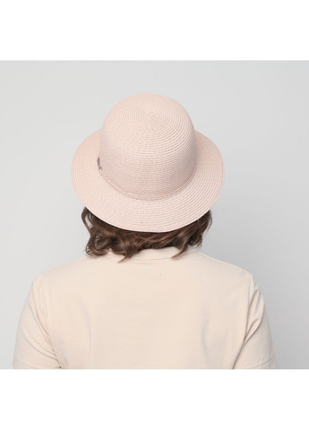 Капелюх з маленькими полями жіночий папір рожевий VERONICA LuckyLOOK 844-002 (322790049)
