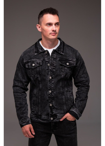 Черная демисезонная ветровка No Brand