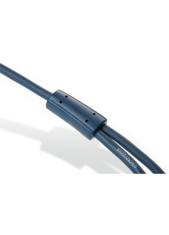 Кабель аудіо адаптер Jack 3.5mm 3pin RCAx2 M/M (тато/тато) 2.0m Casual D=3.9+6.0mm 42xWires ClickTronic (369645696)