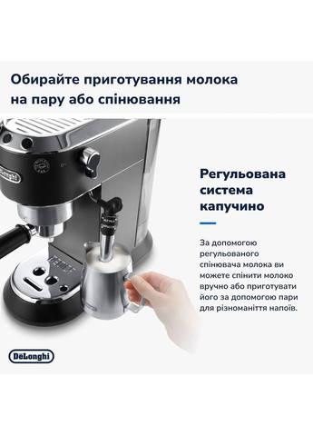 Кавоварка ріжкова EC 685 BK Delonghi (372465778)