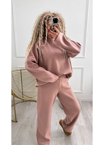 Костюм осенняя коллекция двойка,двойная Ангора Арктика,премиальное качество,не кашлатится,свитер оверсайз и брюки клеш Україна (365958178)