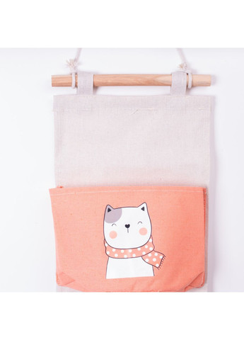 Підвісний органайзер на 5 відділень 20×58 (см) Рожевий HP-41-13P Yiwu (370707881)