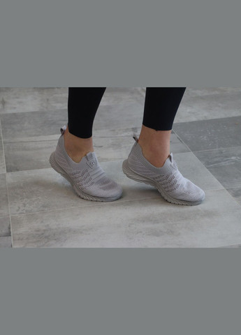 Сірі всесезонні літні жіночі кросівки, різні розміри (р. 36, 37,, 39, 40) 38, сірий No Brand