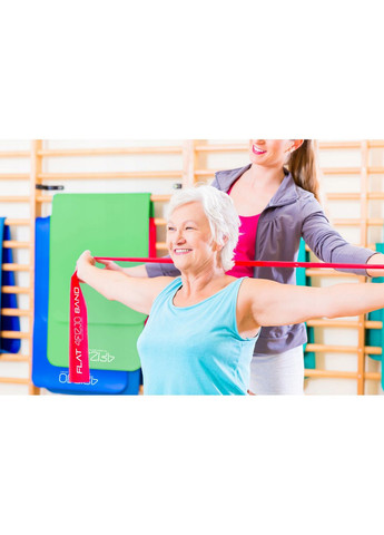 Лента-эспандер для спорта и реабилитации Flat Band 30 м 9-11 кг Blue (P-5907739311191) 4FIZJO (301733370)