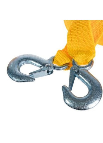 Трос буксир ТРШ-245-4-1 4т лента 46мм х 4,5м желтый/крюк ШТУРМОВИК (316649909)