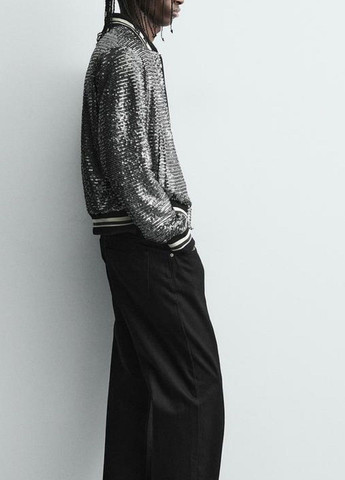 Комбінована демісезонна куртка Zara