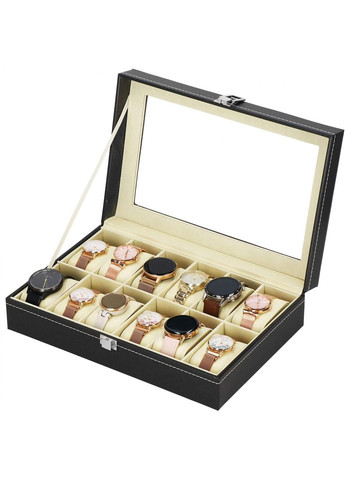 Скринька (органайзер) для зберігання годинників 30 x 20 x 8 см HA1058 Springos (290663794)