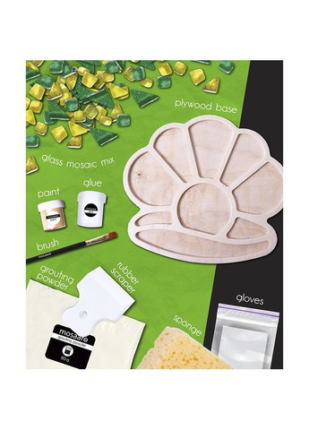 Детский набор для творчества хрустальная мозаика "Мушля" MA2003 Mosaaro (367263405)