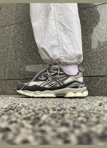 Кросівки жіночі і чоловічі Asics Gel-NYC grey | Асікс Гель-НЮК сірі No Brand сірі демісезони (316663523)