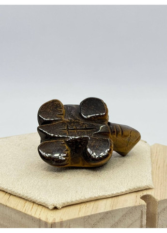 Черепаха з тигрового ока 55*32 мм Коричневий No Brand (361319776)