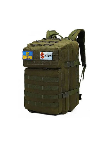 Тактический походный рюкзак на 45 л KT6003001 Олива Solve (305743444)