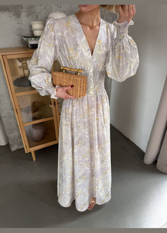 Серое платье Chenille