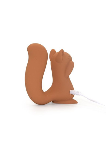 Вібратор вакуумний у формі білочки, 5 режимів, бежевий Sweet Em (372150634)