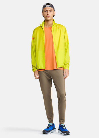 Желтая демисезонная мужская куртка Craft PRO Hypervent Jacket 2