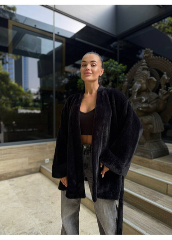 Черный демисезонный кардиган MonCher