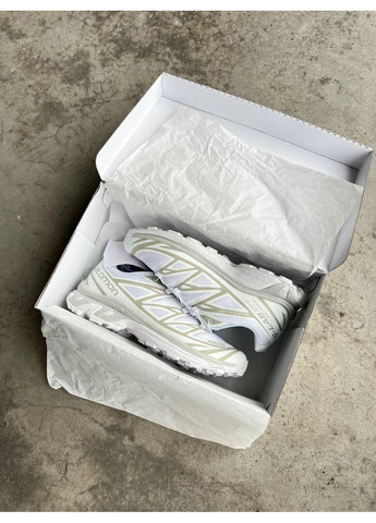 КРОСІВКИ ЖІНОЧІ SALOMON XT-6 WHITE САЛОМОН XT-6 No Brand бежеві демісезони (369388884)