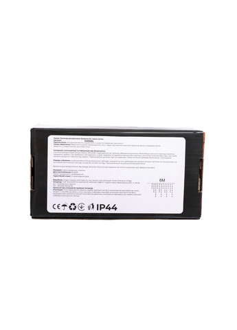 Новорічна гірлянда вулична Бахрома 6 м 105 LED чорний провід Мультиколор 6МBML (A-040662) Garlando (366239029)