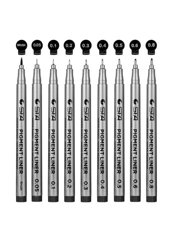 Пигментный линер толщина 0,1 мм STA (322504117)