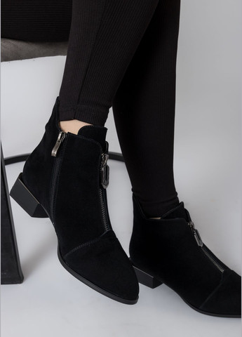 Черные ботильоны (1633ба) Geronea