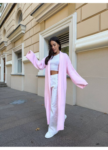 Розовый кардиган No Brand