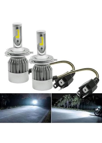 Світлодіодні автомобільні LED лампи C6 H4 12-24В Digital (363832771)