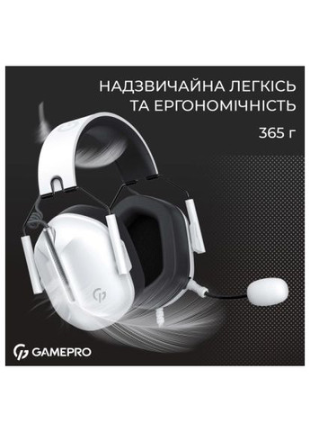 Наушники Genesis Hunter (HS1350W) GAMEPRO Genesis Hunter White (388711823)