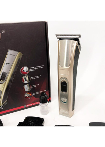 Универсальный триммер для мужчин GM-657, Практичная машинка для YX-484 стрижки волос Gemei (351485994)