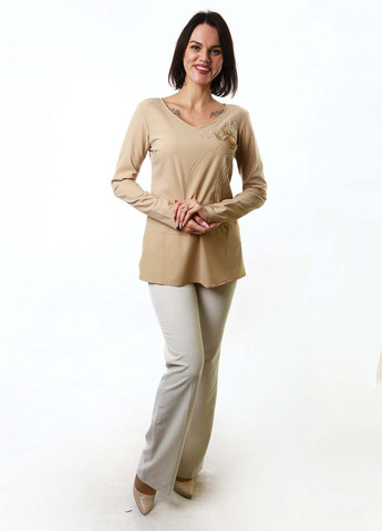 Бежевая блуза женская Mtp