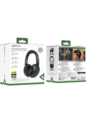 Гарнитура H6 Black (6974316283683) Acefast (380042639)