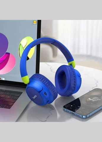 Наушники W43 Adventure BT headphones Blue Hoco (304534386)