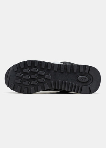 Чорні Зимовий кросівки зимові чоловічі New Balance 579 x Stone Island black fur | Нью Беланс 574 з хутром