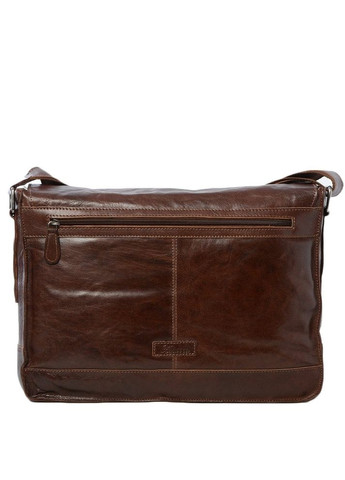 Горизонтальная мужская сумка через плечо из кожи 8343 TAN Ashwood (306437972)