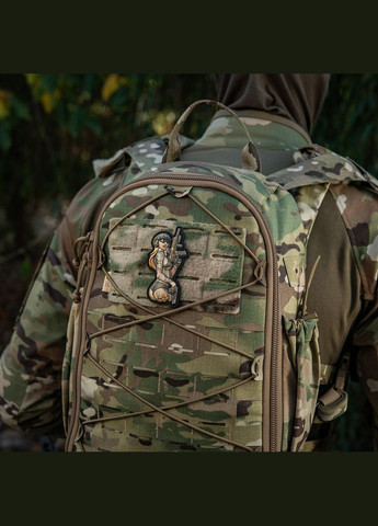 Нашивка Tactical girl №4 PVC tattoo Якудза M-TAC (315048039)