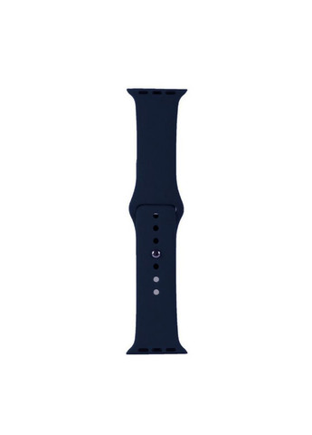 Ремінець Silicone Apple Watch 38/40/41 мм Midnaight Blue L (33) (8) Smart Watch (297454129)