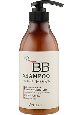 Шампунь с биобиотином от выпадения волос Bio Biotin Shampoo 500ml (950672-34651783) Adelline (368645609)
