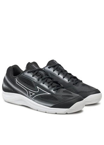 Чорні кросівки взуття для тенісу break shot 4 cs 61gr234201 Mizuno