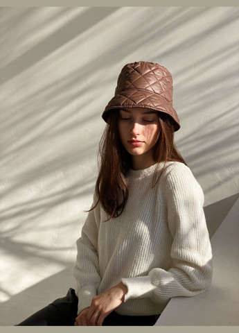 Панама стьобана жіноча з опущеними полями D.Hats (289479428)