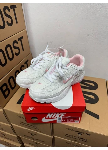 Білі кросівки чоловічі nike p-6000 white pink найк п-6000 білі демісезон No Brand