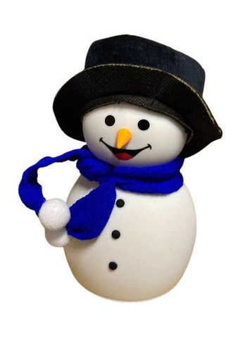 Дитячий силіконовий нічник Сніговик Snowman LJC-118 світильник акумуляторний іграшка для сну No Brand (317619368)
