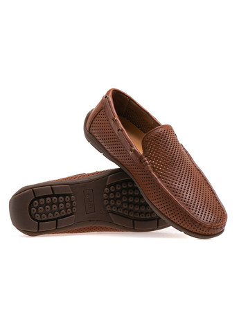 Коричневые мокасины мужские 1010352 Wojas