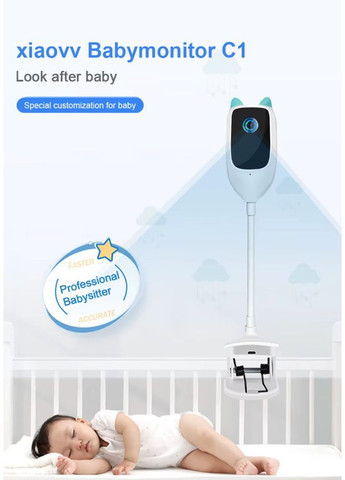 Видеоняня универсальная Smart IP-камера, с функцией двусторонней связи, Wi-Fi Mommy Bag (357494796)