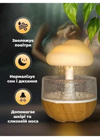 Увлажнитель воздуха «Гриб» с эффектом дождя и подсветкой ART 8996 (5245) Mushroom (382379071)