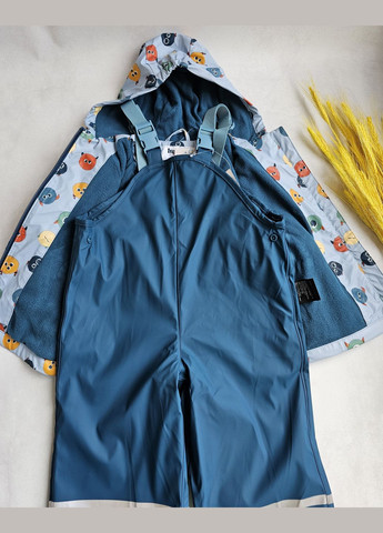 Дощовик Дитячий Грязепруф на флісі ☔️Дощовик Комплект Дитячий Lupilu Куртка та Напівкомбінезон (303278451)