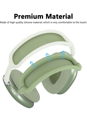 Чехол для Apple Airpods Max 2 / Airpods Max Ear Cups/Ear Pad/Headband Cover Green (ARS83290) ARS (343047136)