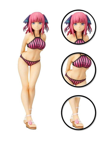 Фигурка Пять невест Нино Накано Quintessential quintuplets Nino Nakano 20 см WST QQ NN2 Sega (317259184)